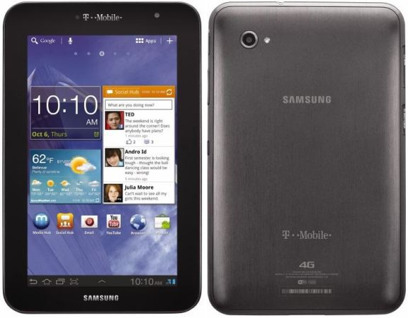 4G Samsung Galaxy Tab 7.0 Plus landing on November 16th for
