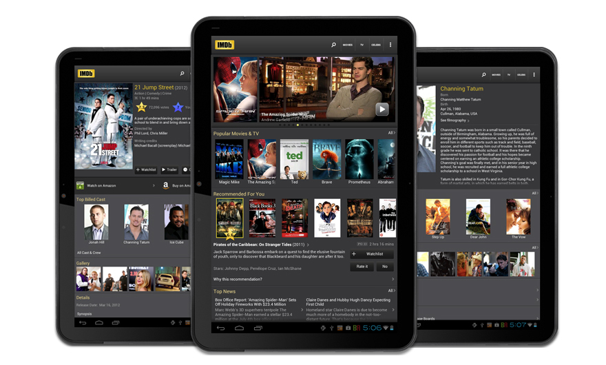 IMDb Android App Updated, Access to the Movie Boards and