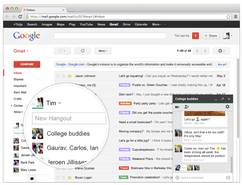 Hangouts-in-Gmail