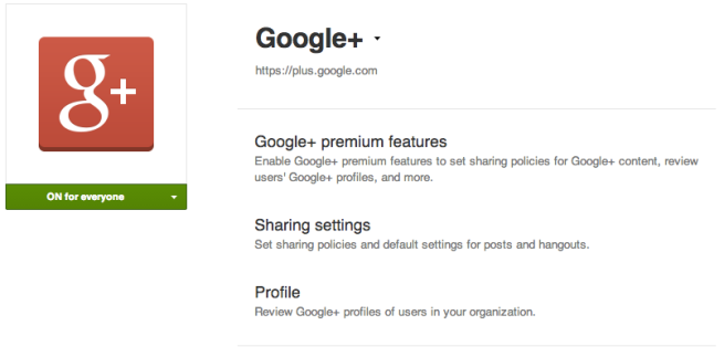 Google+-Premium