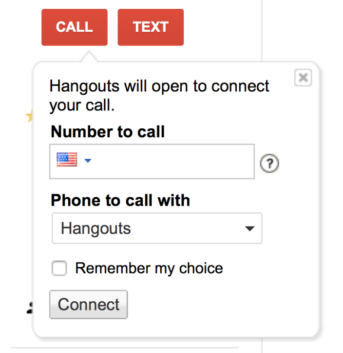 google voice hangouts screenshot