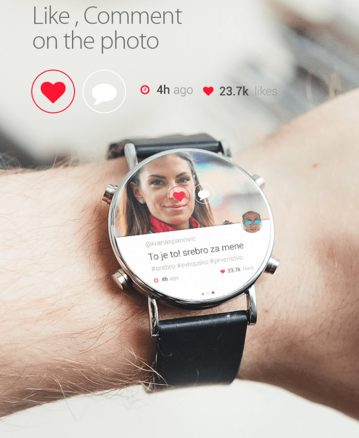 Instagram for Android Wear 2