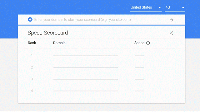 a slider allows users to adjust the speed gains, with the tool