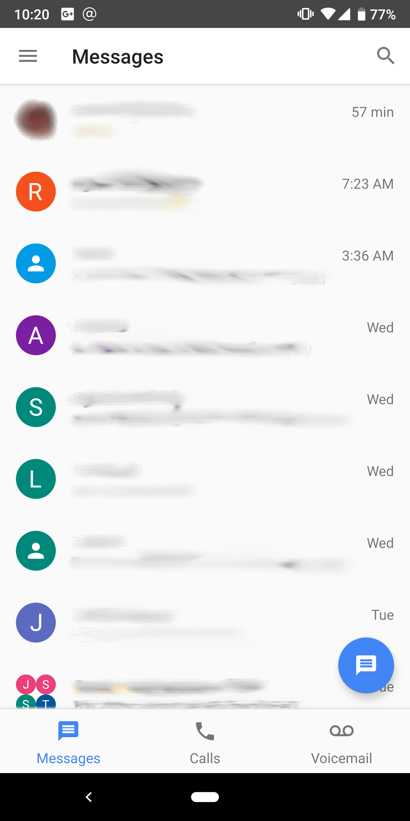 Google Voice For Android Picks Up Bottom Bar Navigation 9to5google