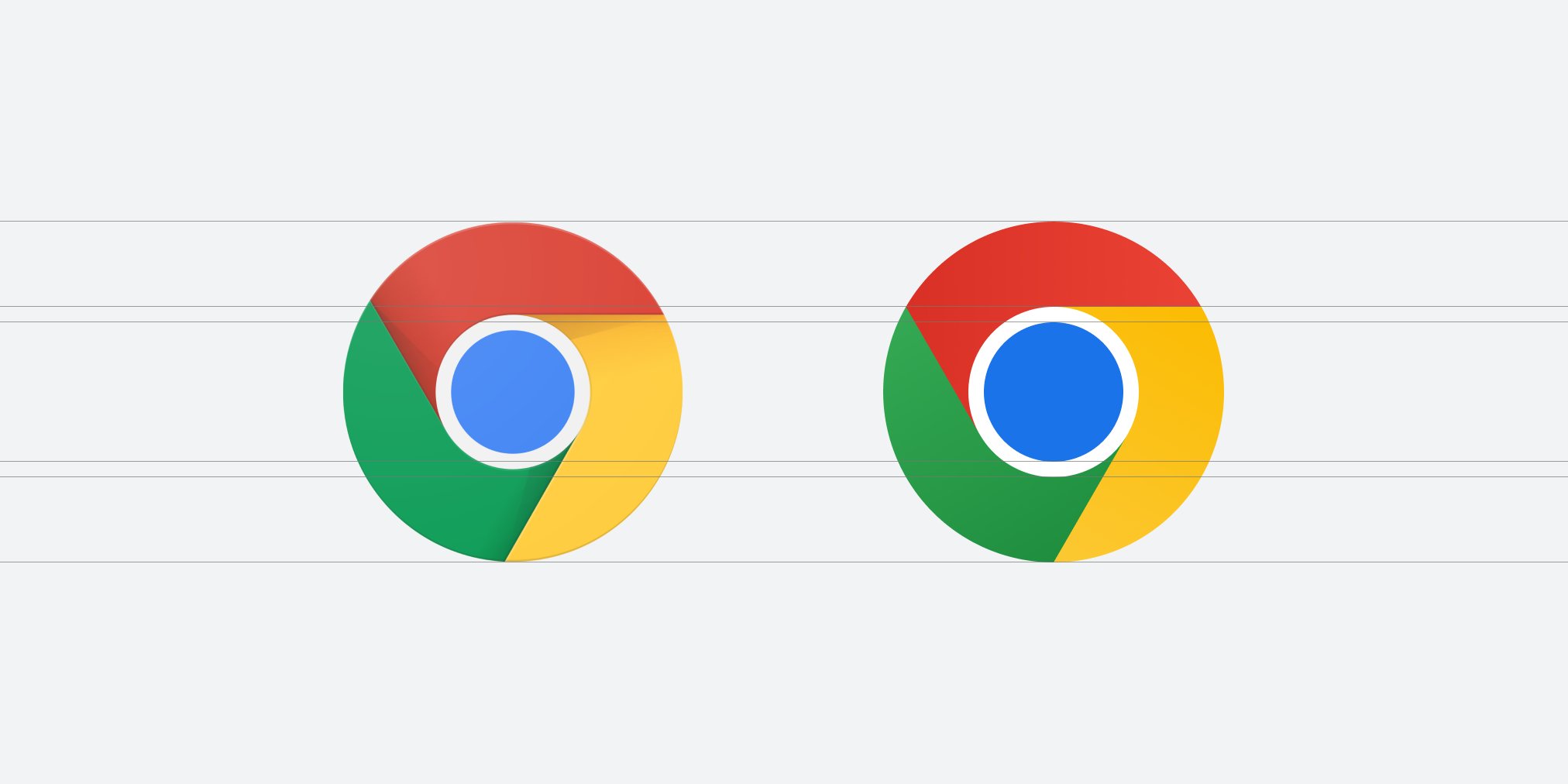 Pembaruan ikon Google Chrome