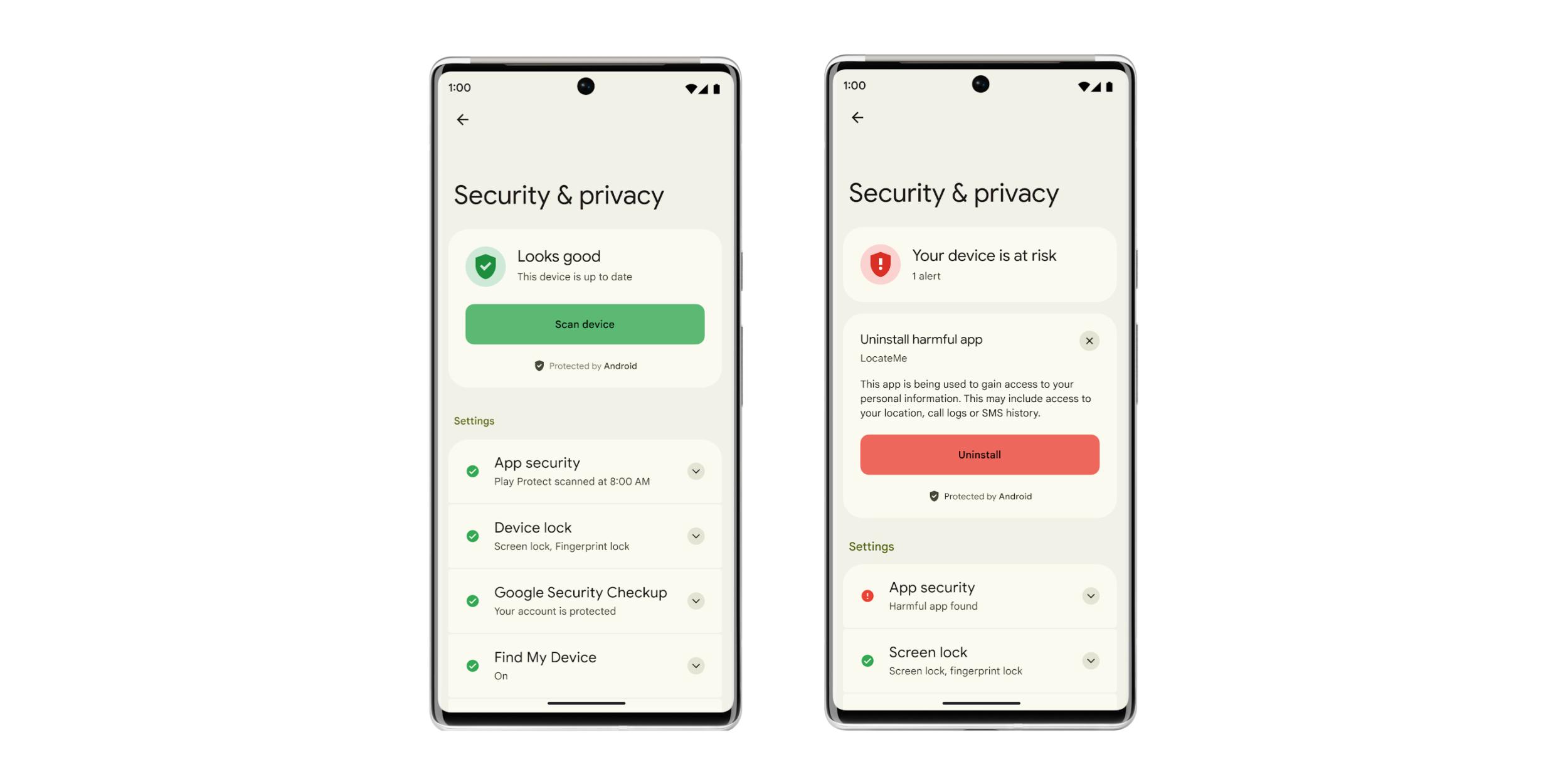 “Protected by Android” è il nuovo marchio di sicurezza di Google
