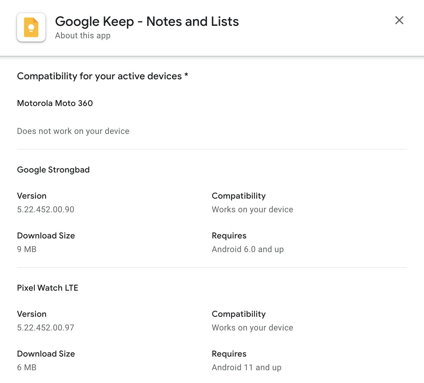 Google Maps y Keep ya no están disponibles en Wear OS 2