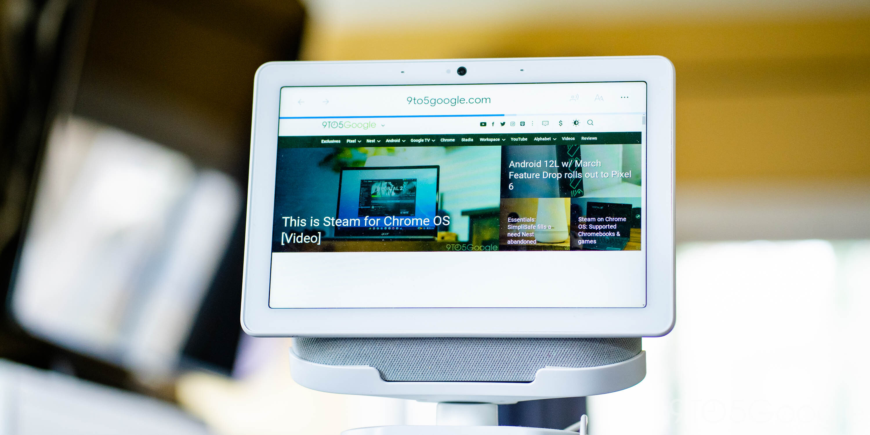 Google trabaja en el nuevo Nest Hub 2022 con tablet extraíble