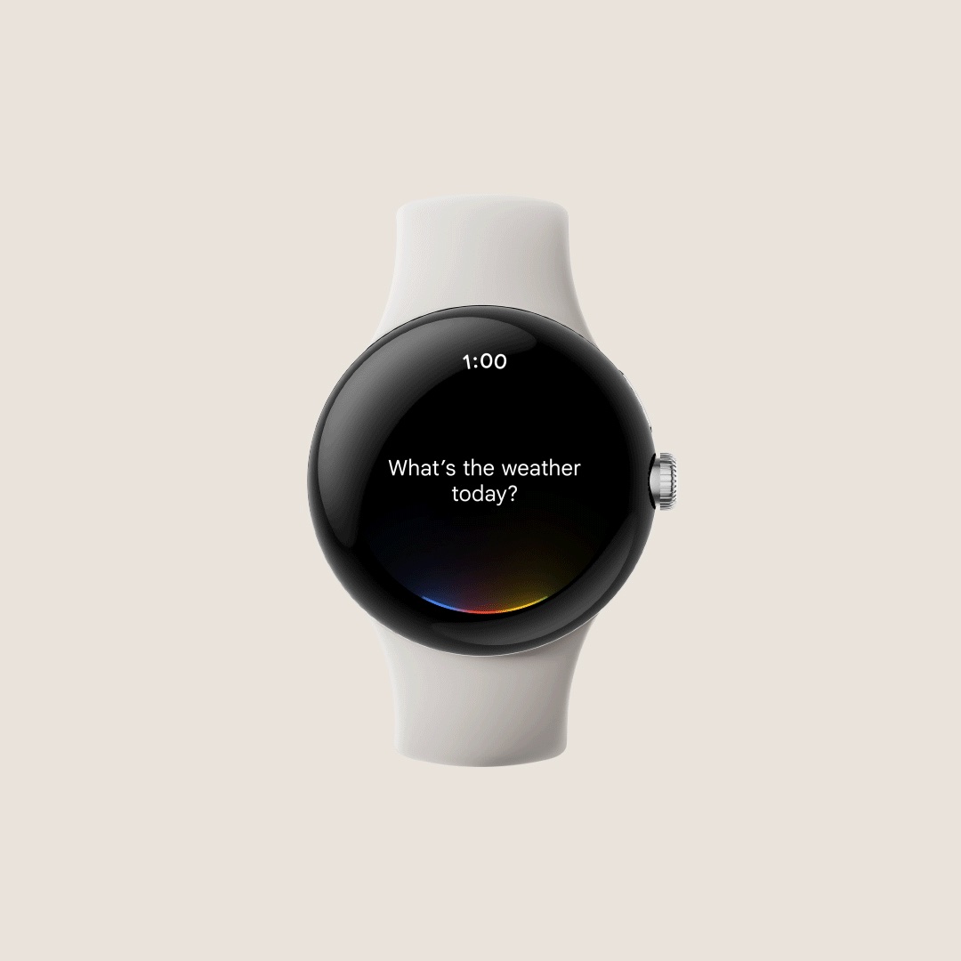 Google Assistant Wear OS weather