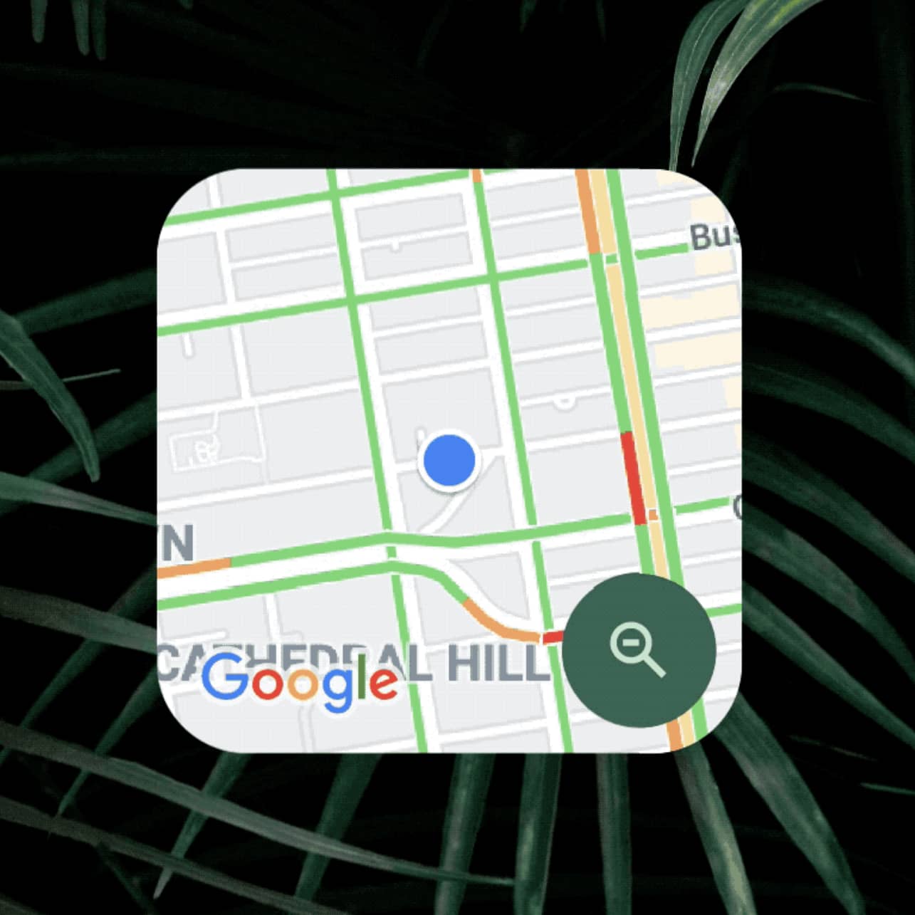 ویجت ترافیک Google Maps