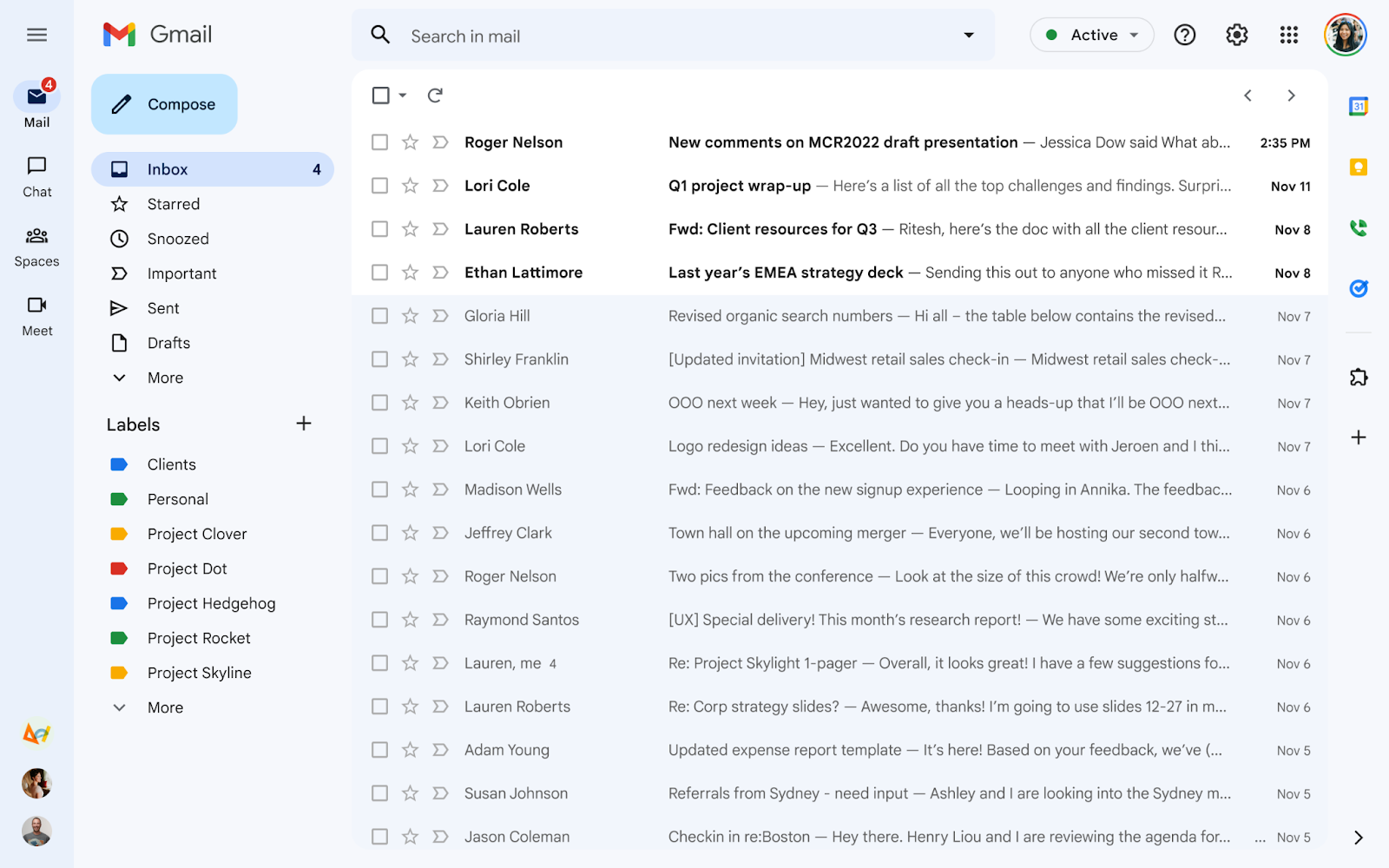 Sizin İçin Gmail Web Öğeleri