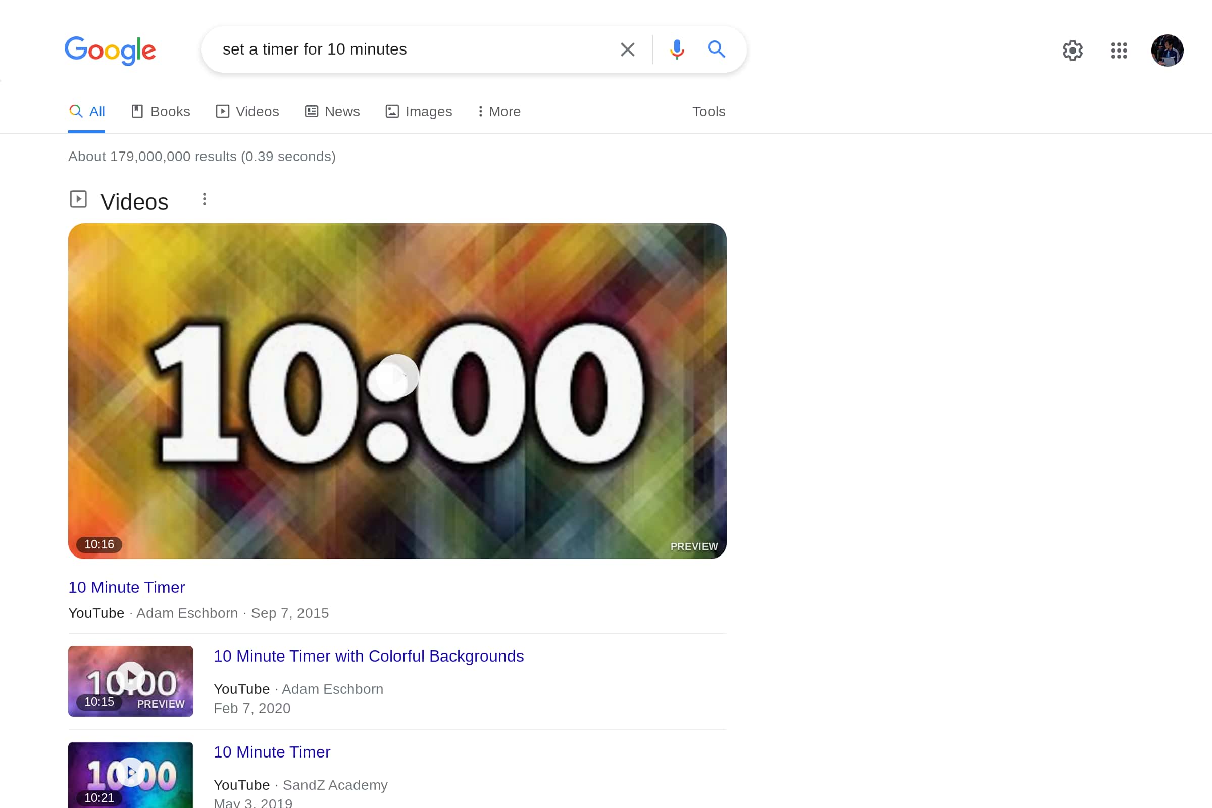Google Search timer stopwatch are back [U] 9to5Google
