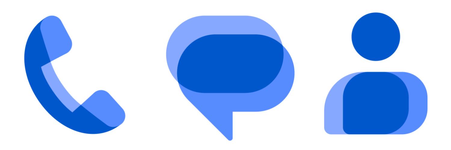 Nouvelle icône Google Messages