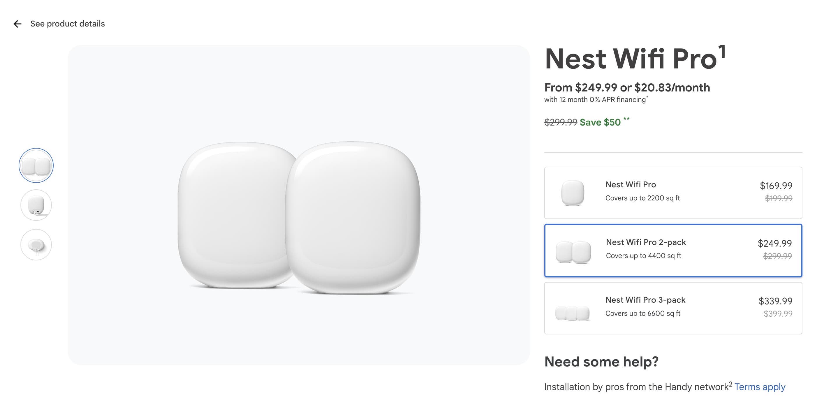 Nest Wifi Pro discount
