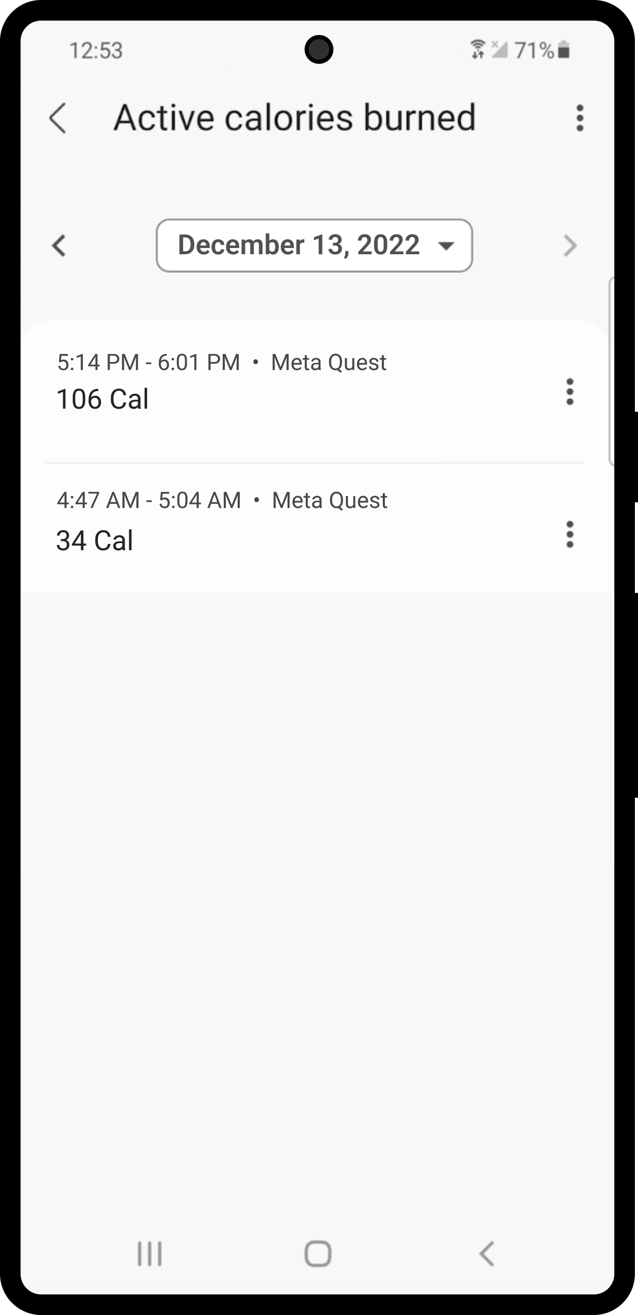 Meta Quest Move adds support for Health Connect syncing on Android