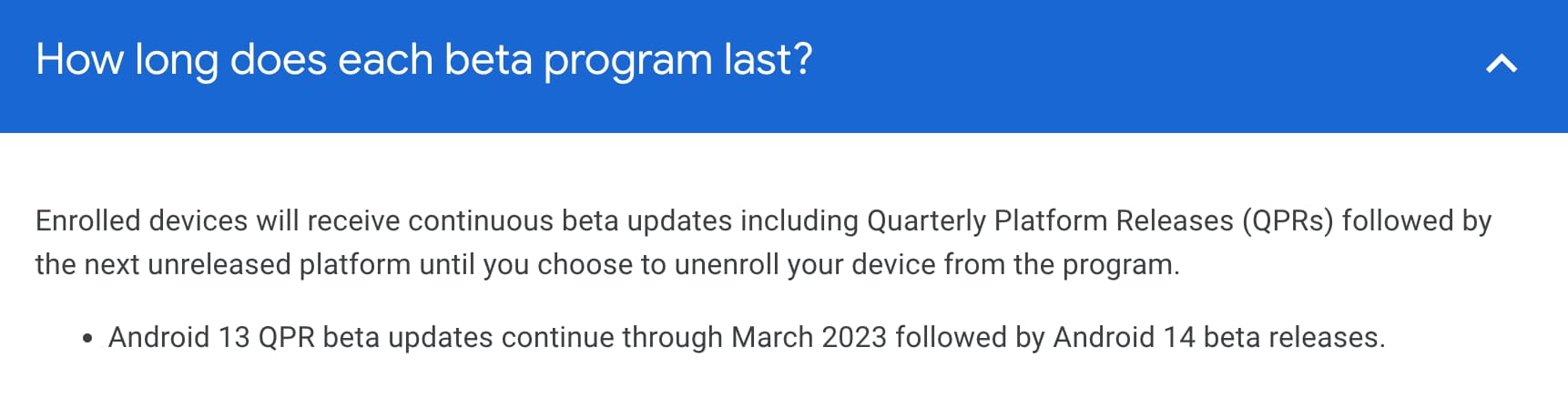 Android Beta Program now requires opt out to get 13 QPR2 stable, QPR3 coming