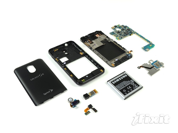 IFixit Tears Down Samsung Galaxy S II Epic 4G Touch
