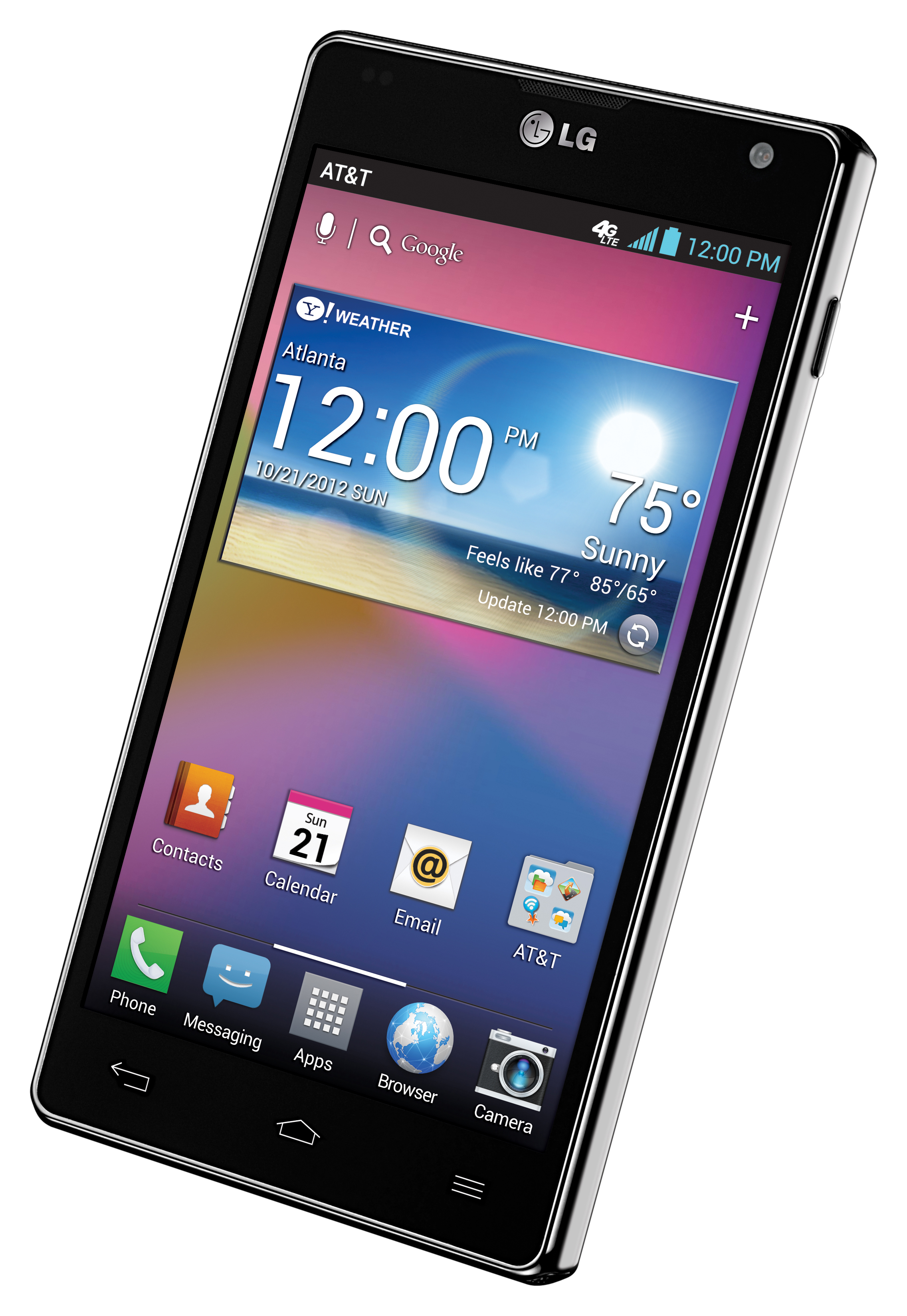 LG unveils ICSpowered LG Optimus G for AT&T and Sprint networks