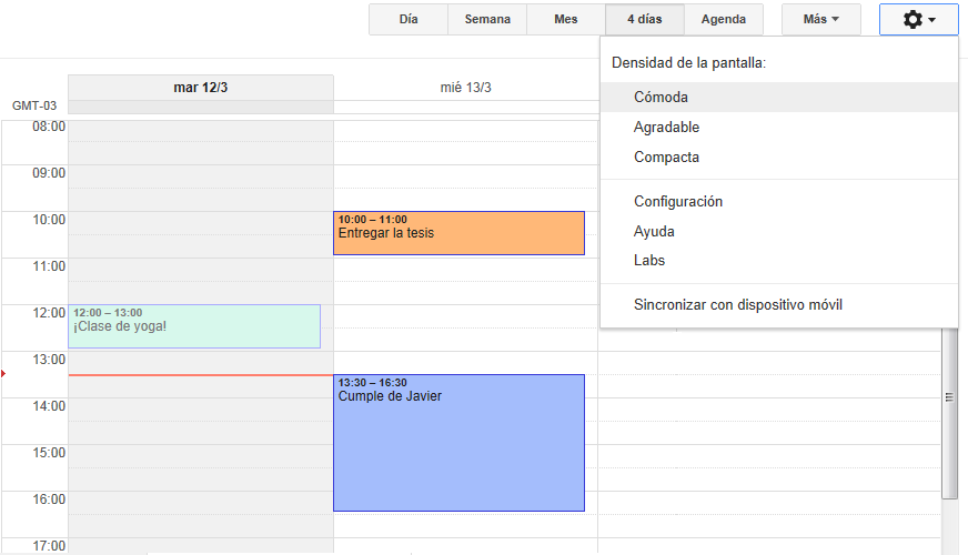 Google Calendar now available in Latin American Spanish on Android