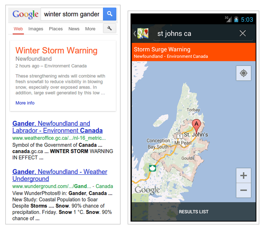 severe weather alerts 9to5Google