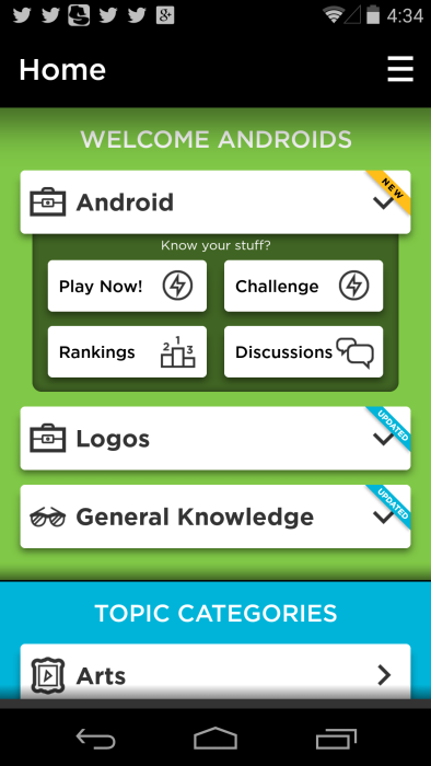 Popular Trivia Game QuizUp Now Available On Google Play 9to5Google