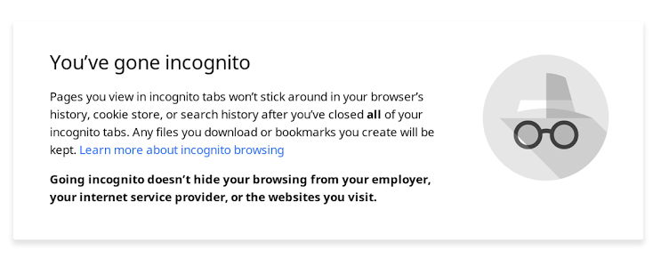 Google teases new Incognito tab page for Chrome