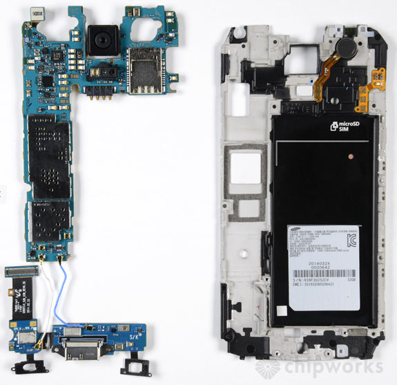 Samsung Galaxy S5 teardown highlights 16MP camera sensor, biosensor and ...