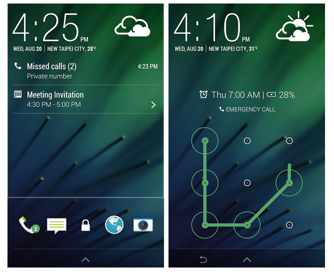 Htc lock screen что это
