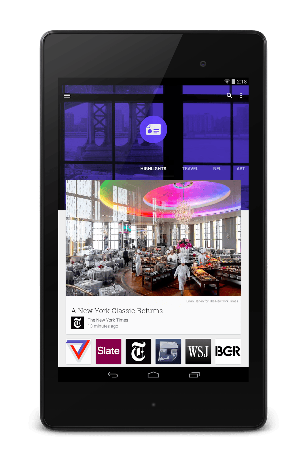 Google rolls out a redesigned Play Newsstand app for Android
