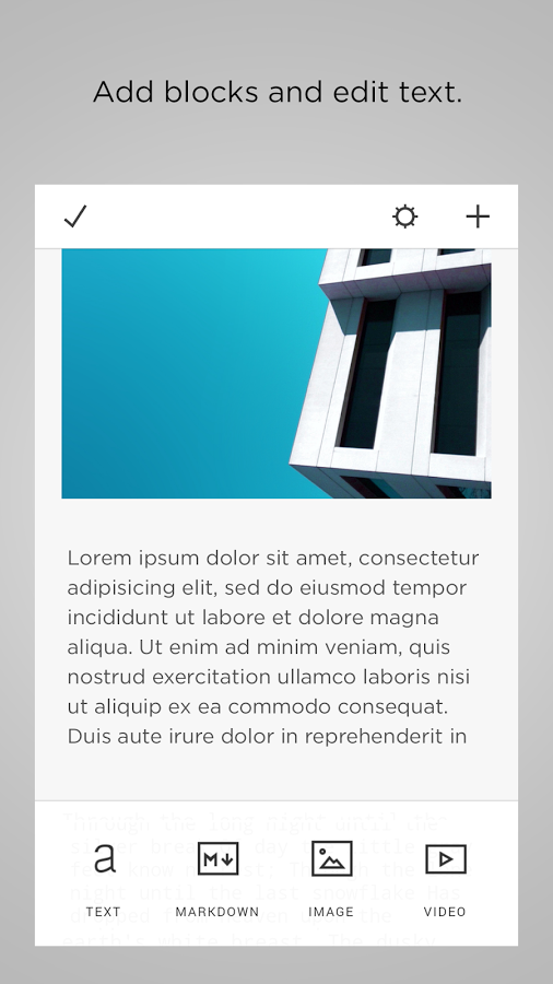Squarespace releases two new Android apps for note taking, blog management