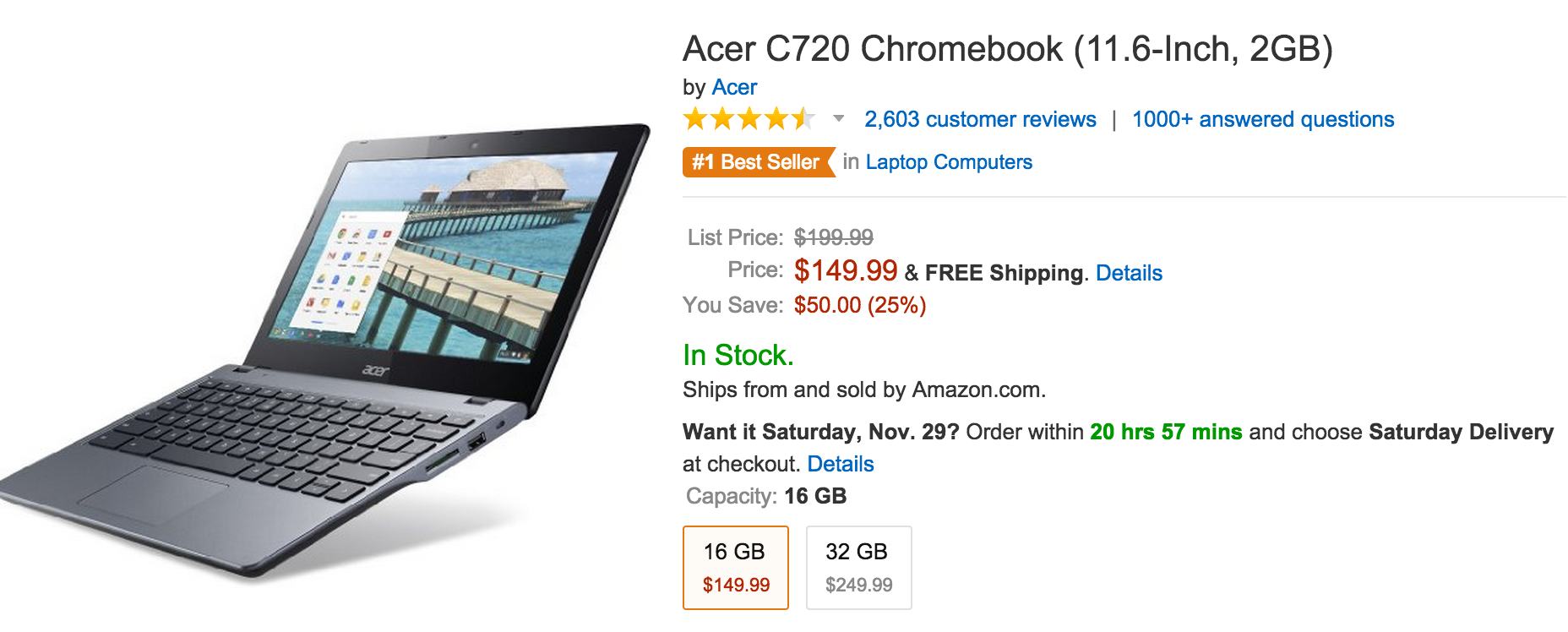 Best Black Friday Google Deals Chromecasts 24, 13" Chromebooks 150