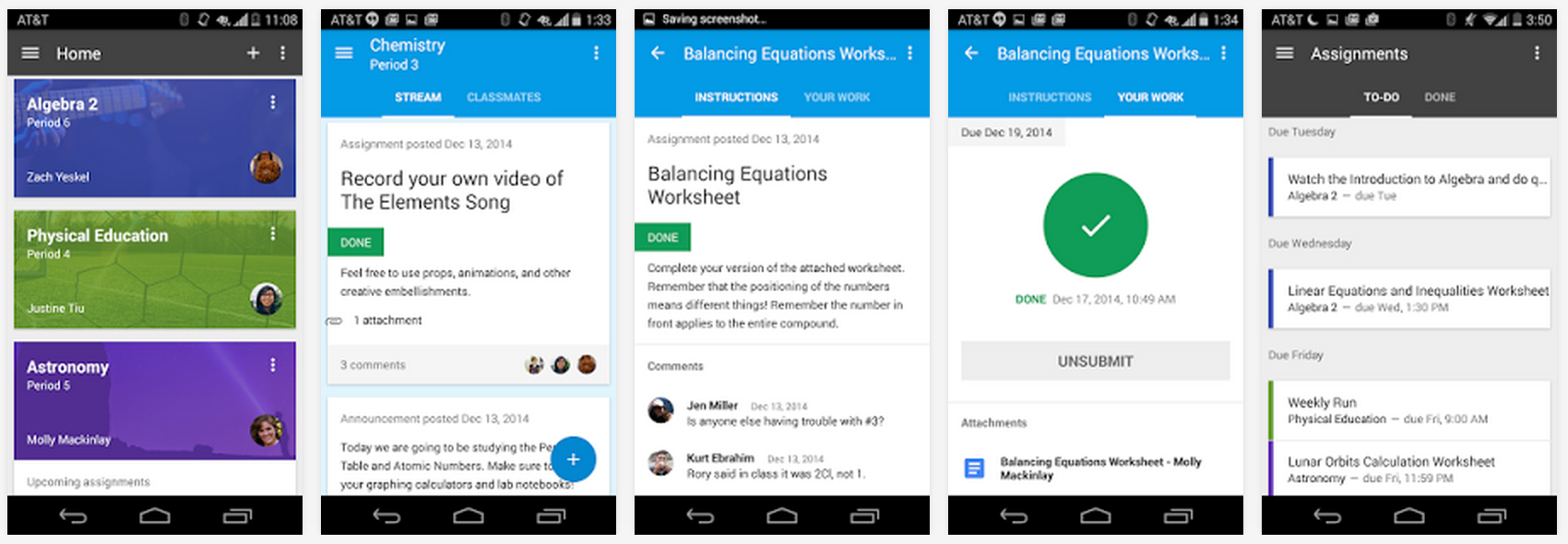 Google Releases Classroom Mobile Apps For Android And Ios