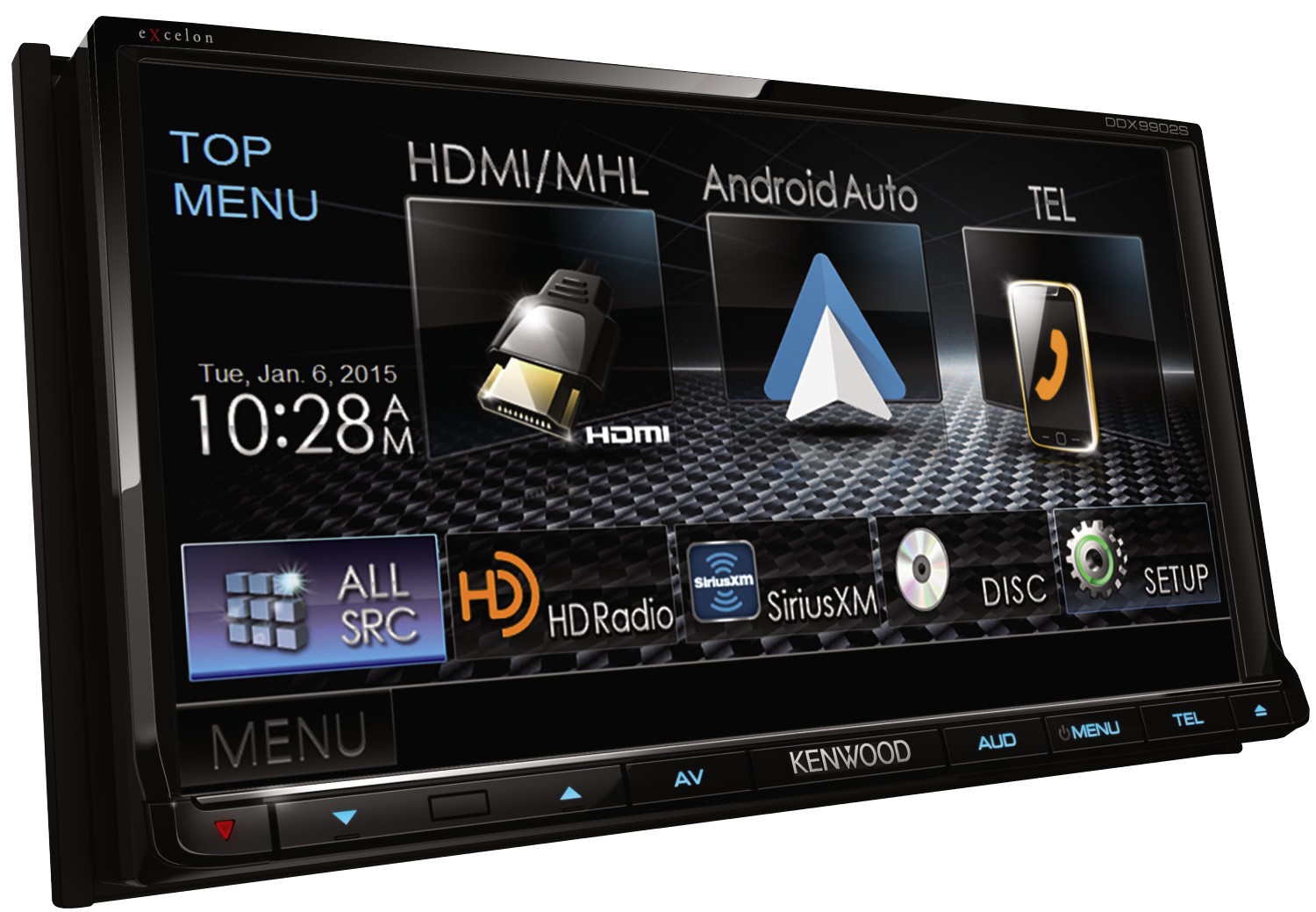 Kenwood introduces its first aftermarket Android Auto display at CES 2015