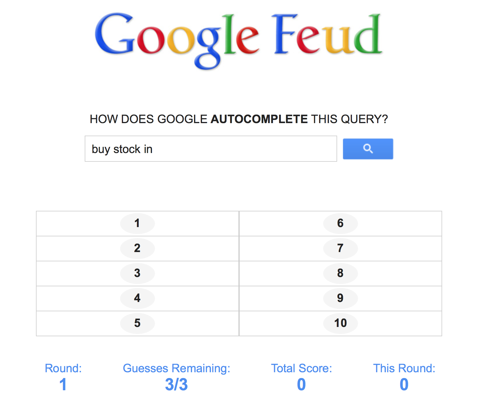 Google Feud Answers / Google Autocomplete Is Now An Amazing Game Of