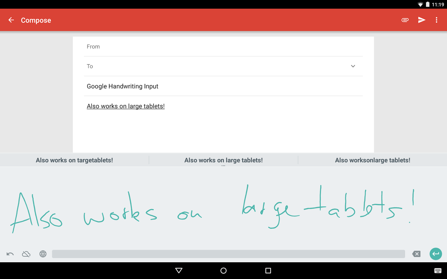 handwriting reader app android