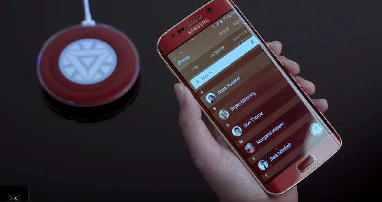 Samsung finally takes the wraps off its Iron Manthemed Galaxy S6 Edge