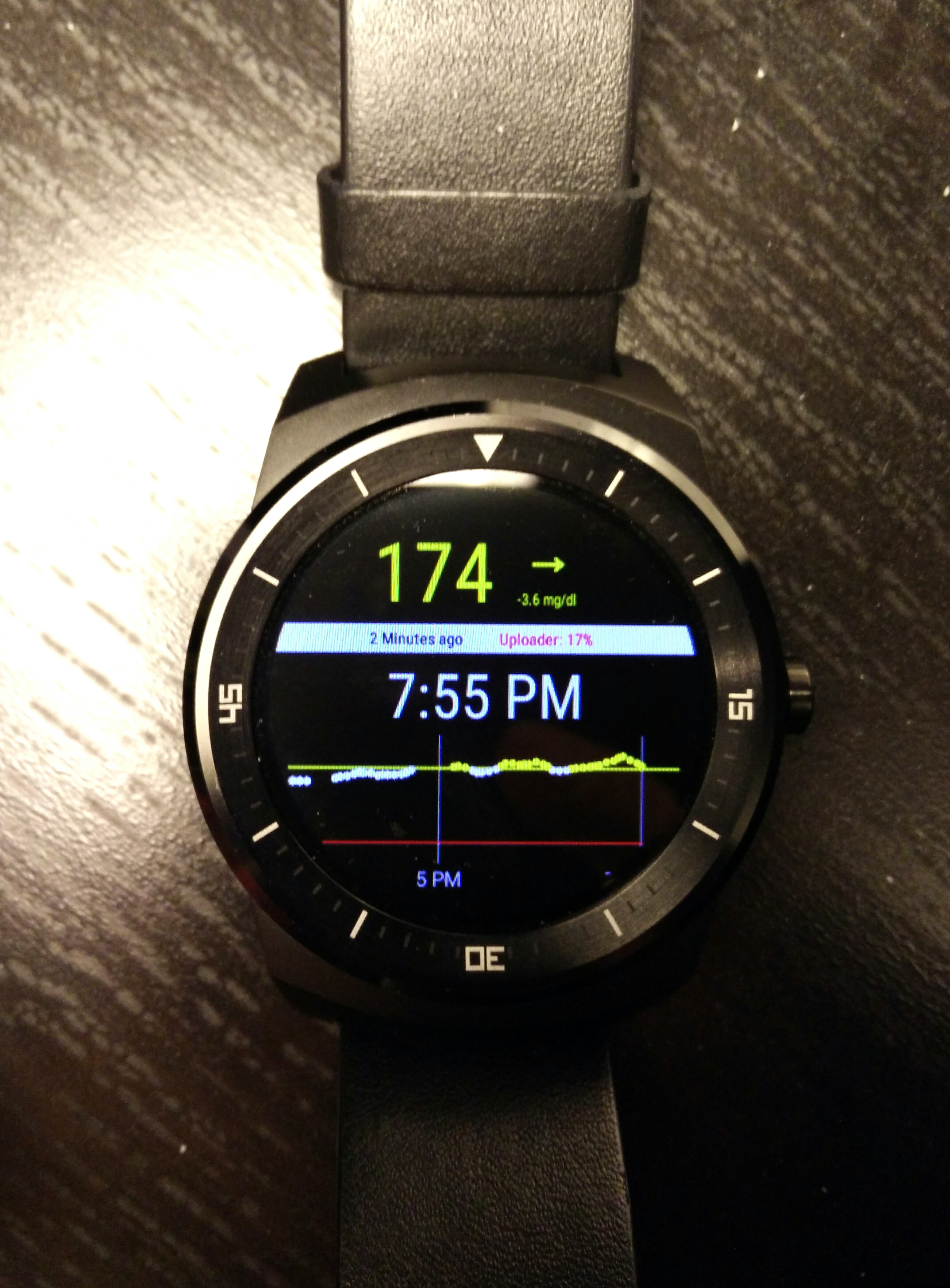 google watch blood sugar