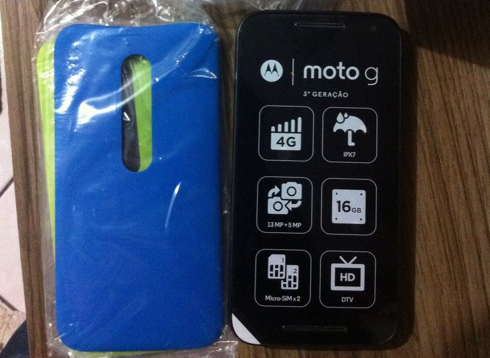 3rd generation Moto G gets early, comes 2 swappable covers