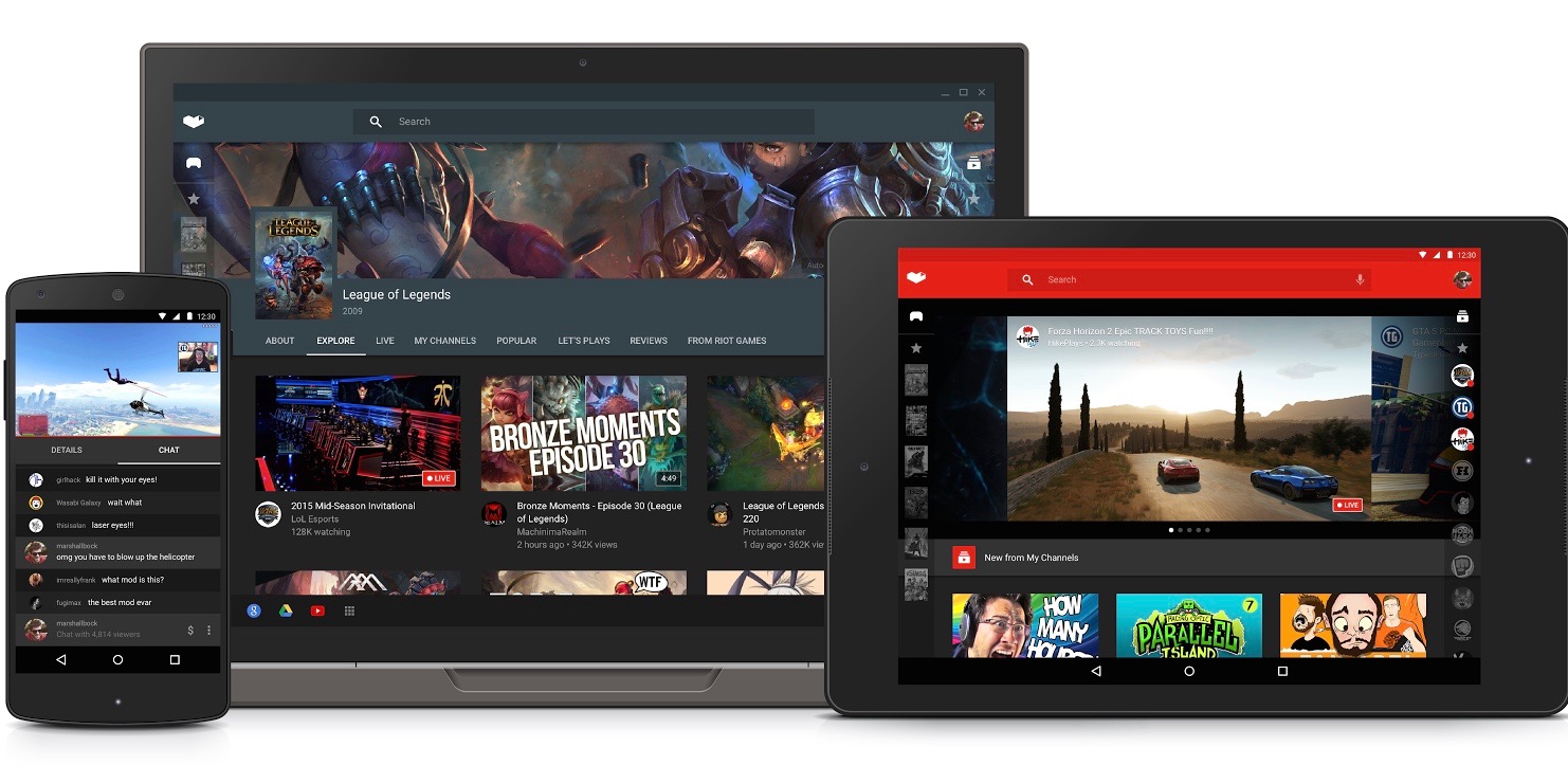 Youtube Gaming App Goes Live In Google Play Download It Now 9to5google