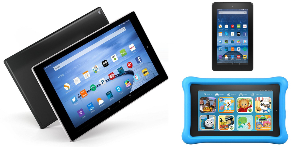 Amazon intros new 50 budgetfriendly 7inch Kindle Fire and 8/10inch