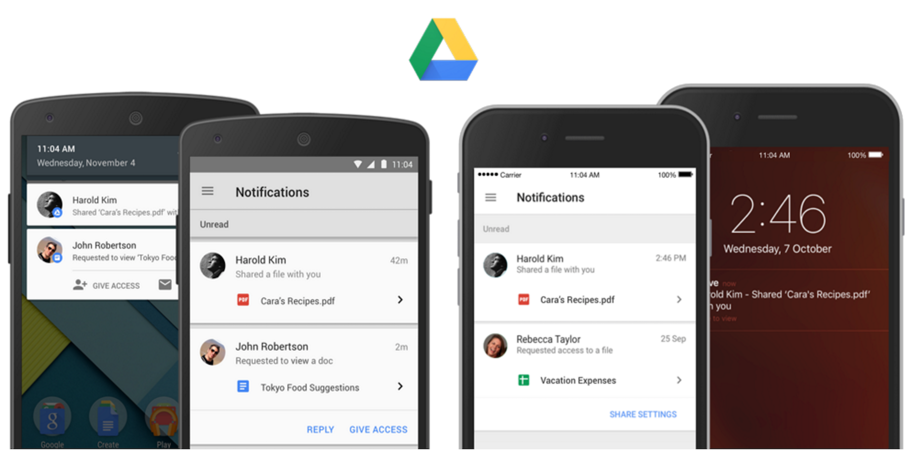 google drive online only files phone