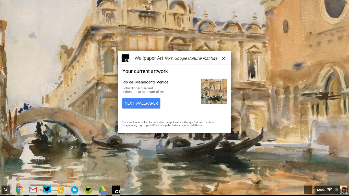 Google's new 'Wallpaper Art' app puts beautiful artwork on your Chromebook