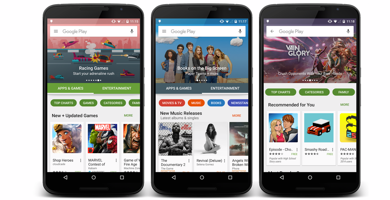 The Google Play Store now supports promo codes for apps and games