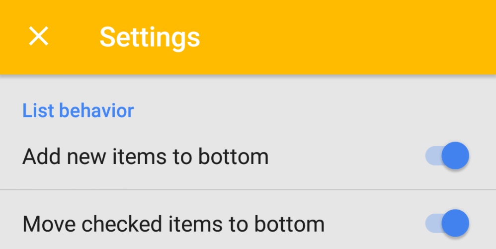 google-keep-settings