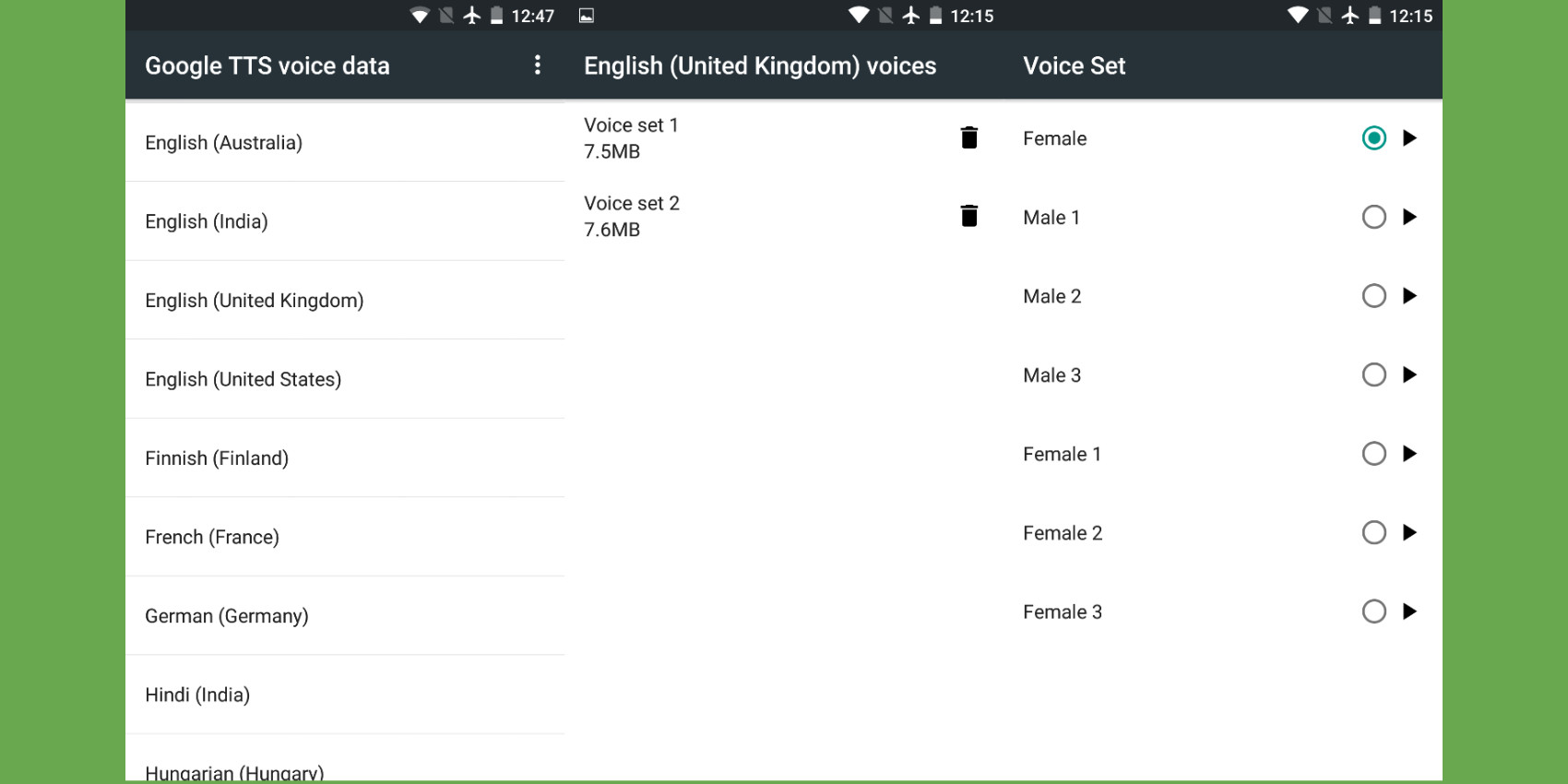 google text to speech voices download
