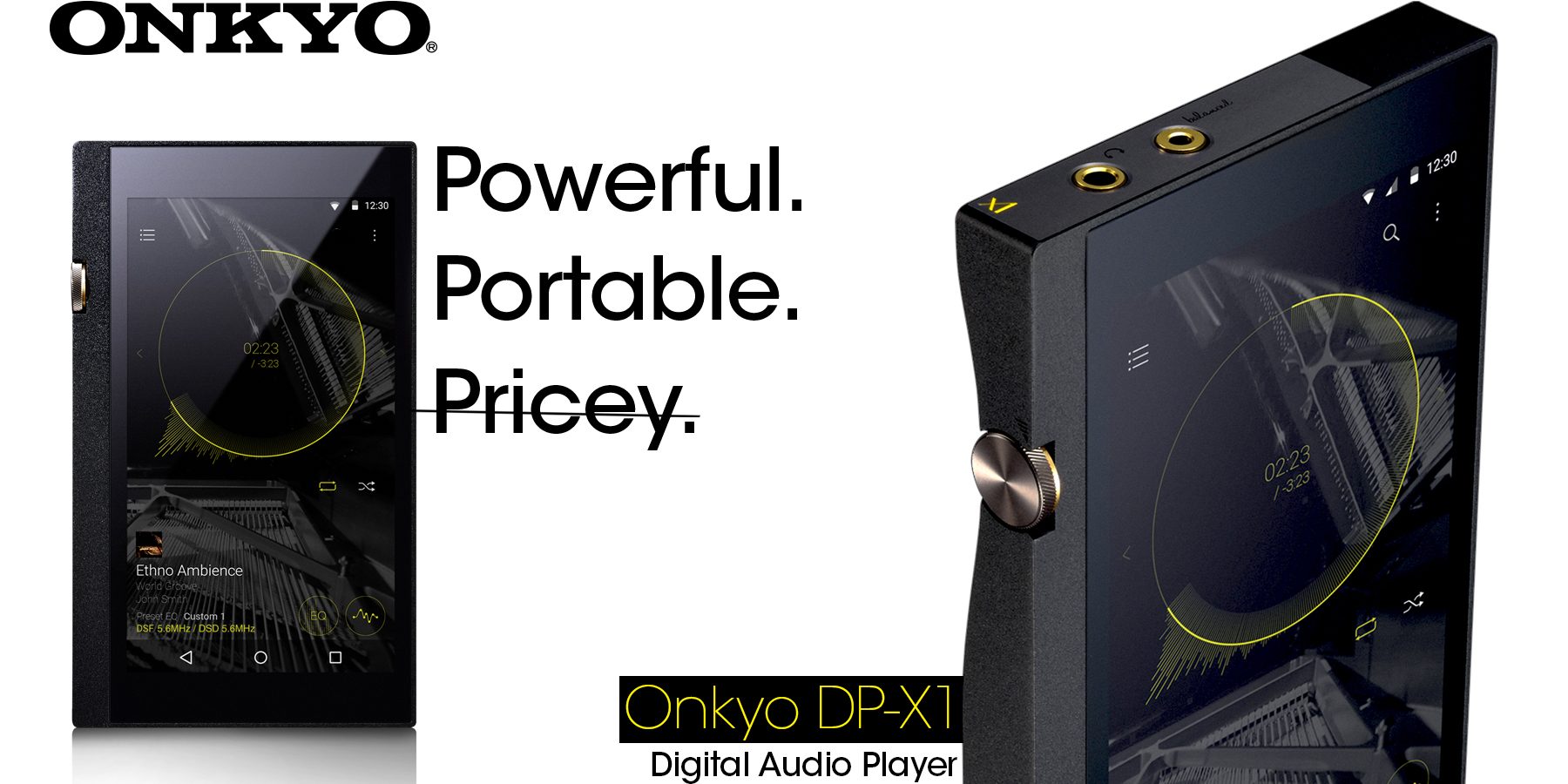 Onkyo's high-end DP-X1 media player runs Android and isn't too