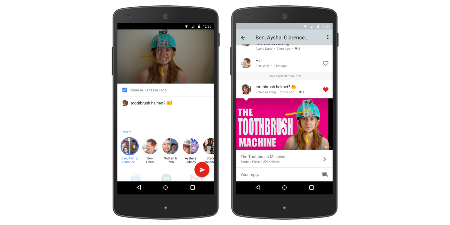 YouTube launches new native messaging and sharing feature on Android