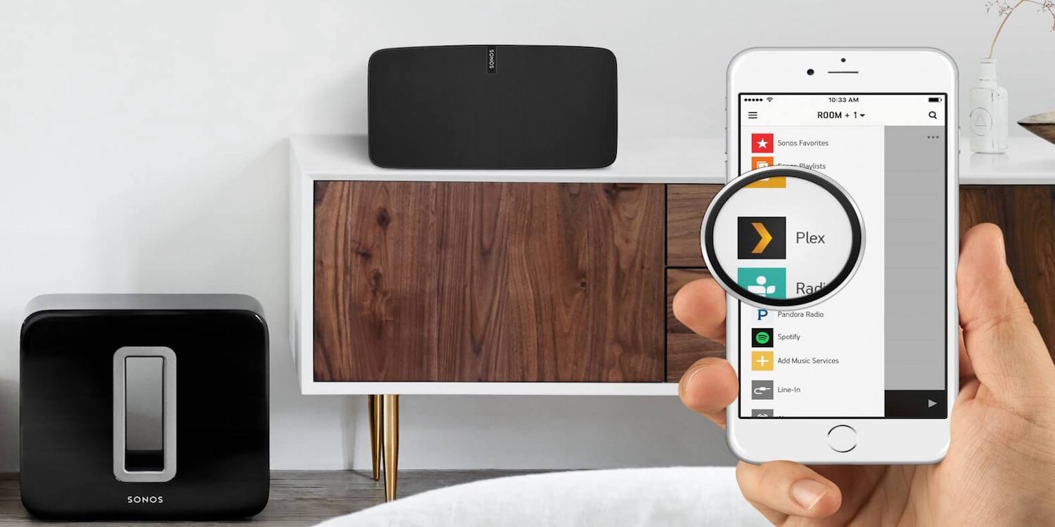 Korridor hjem kanal Sonos app gets Plex media server support in Android beta