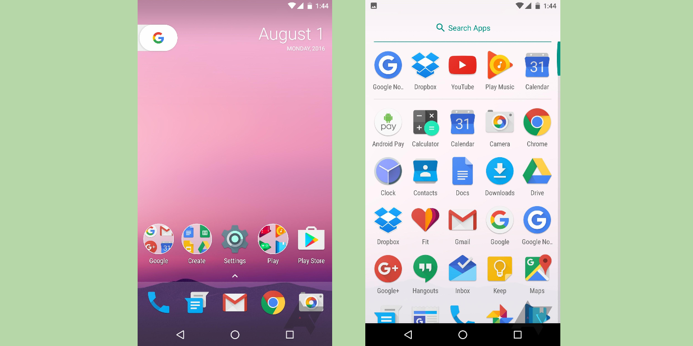 Nexus Launcher Leaks With Redesigned App Drawer And No Search Bar