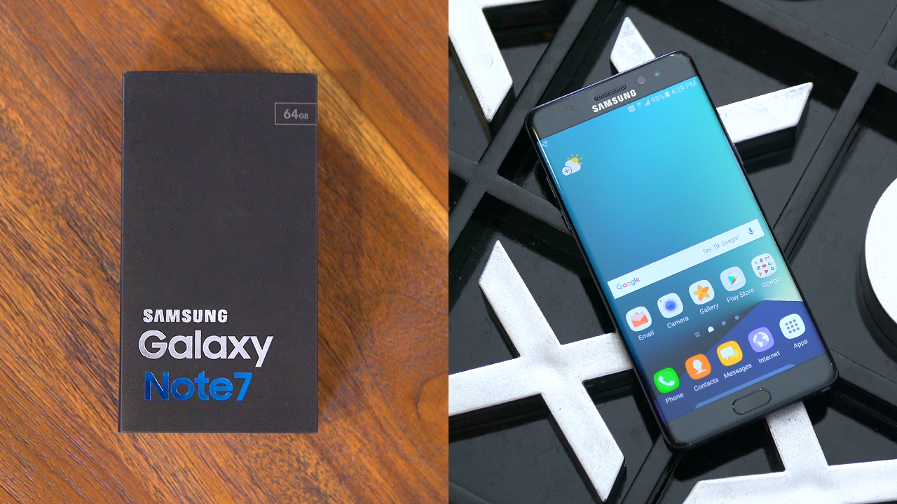 Galaxy 7 unboxing and review [Video]